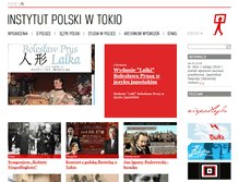 Tablet Screenshot of pl.instytut-polski.org